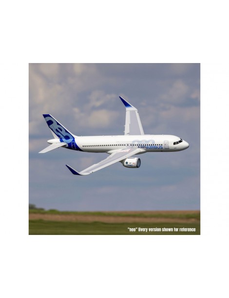 E-flite Airbus A320neo 1.5m AS3X+ SAFE Select BNF Basic white
