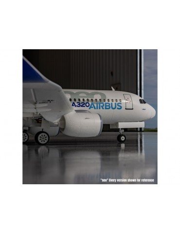 E-flite Airbus A320neo 1.5m AS3X+ SAFE Select BNF Basic white