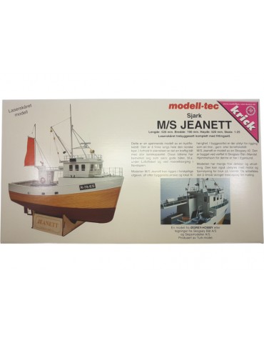 Modell-Tec MS Jeanett 1:25 Bausatz