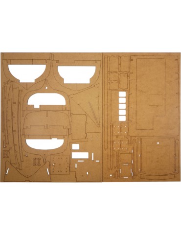 Modell-Tec MS Jeanett 1:25 Bausatz
