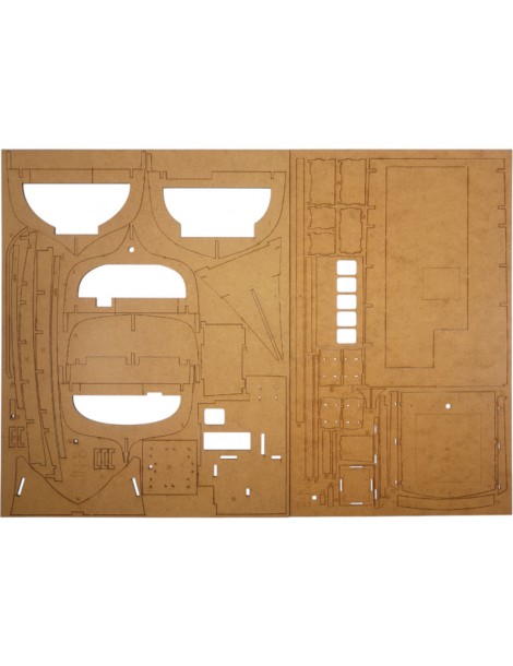 Modell-Tec MS Jeanett 1:25 Bausatz