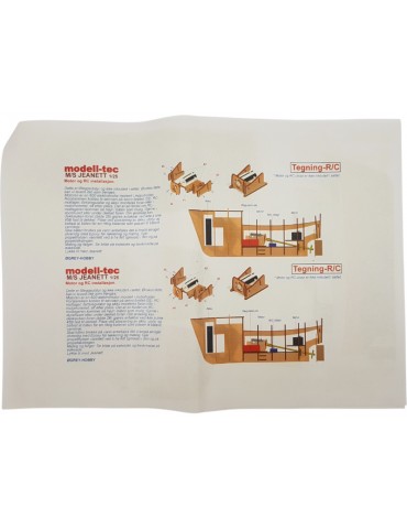Modell-Tec MS Jeanett 1:25 Bausatz