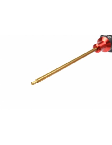 PRO Tool - Hardened Tip - Lightened Alu Grip - Hex 2.0mm