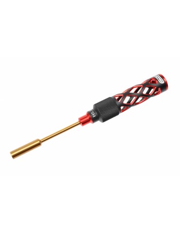 PRO Tool - Hardened Tip - Lightened Alu Grip - Nut M3 5.5mm