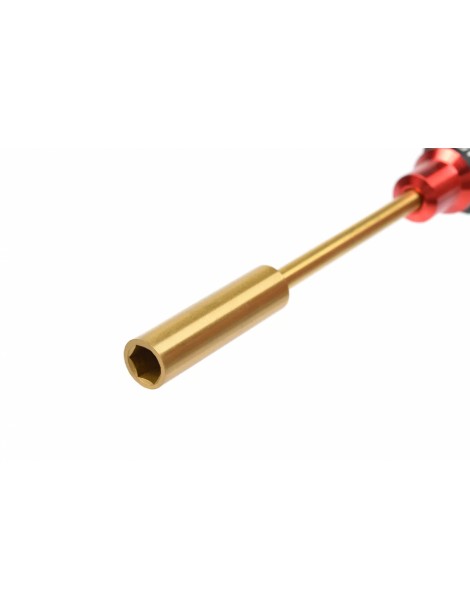 PRO Tool - Hardened Tip - Lightened Alu Grip - Nut M3 5.5mm