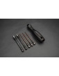1/4in Drive Hex Wrench Nut Driver Set (1.5, 2.0, 2.5mm Hex and 5.5, 7mm Nut Driver)