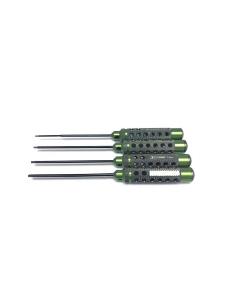 Allen wrench set 1.5 2.0 2.5 & 3.0 x 120mm (HSS Tip) - (4 Pcs.)