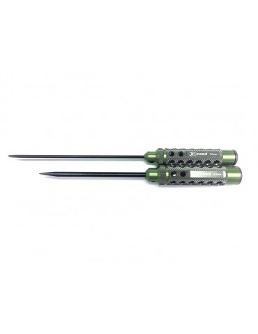 Flat head screwdriver set 3.0 & 5.0 (HSS Tip) - (2)