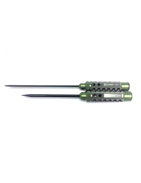 Flat head screwdriver set 3.0 & 5.0 (HSS Tip) - (2)