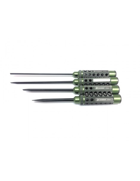 Flat head screwdriver set 3.0 4.0 5.0 & & 5.8 - (4)