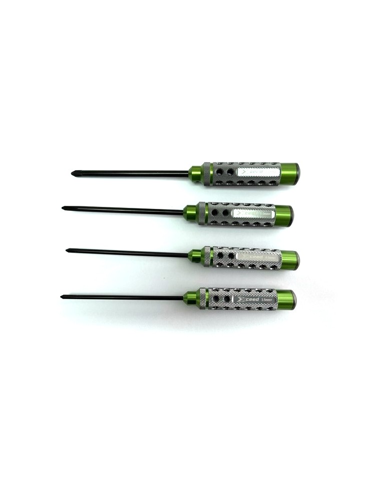 Phillips screwdriver set 3.5 4.0 5.0 & 5.8 x 120mm (HSS Tip) - (4)