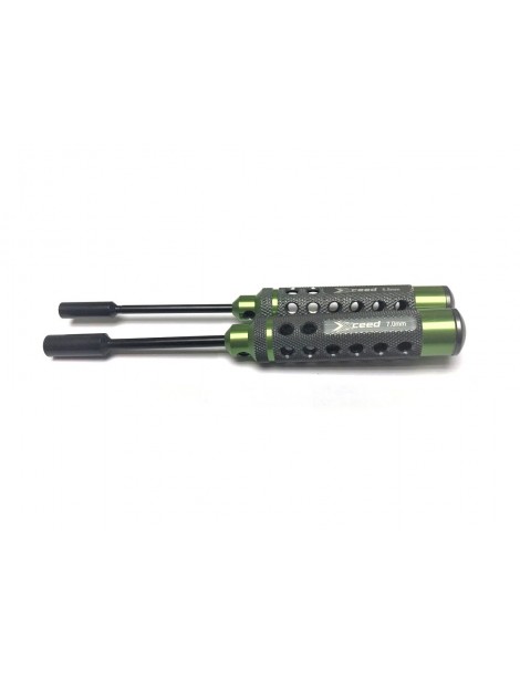Nut driver set 5.5 & 7.0 x 100mm (HSS Tip) - (2)