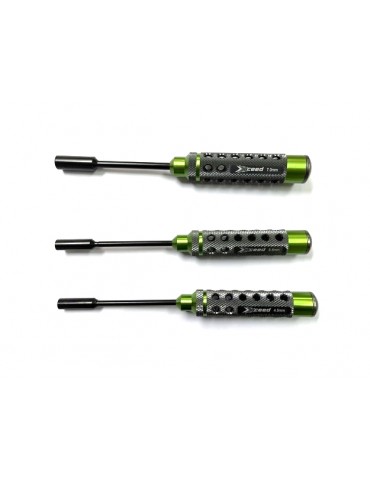 Nut driver set 4.5 5.5 & 7.0 x 100mm (HSS Tip) - (3)