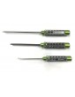 Screwdriver set 3.0 & 5.0 + Exhaust Spring / Caster Clip Remover (HSS Tip) - (3)