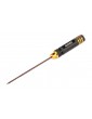 Aluminum 2.0mm Allen Hex Driver Tool Black Gold