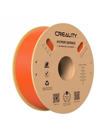 3D siūlas Creality Hyper PLA Oranžinė 1.75mm 1kg – CyborgShop