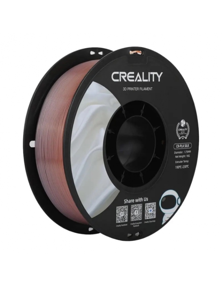 3D siūlas Creality CR-Silk PLA Rainbow 1.75mm 1kg – CyborgShop