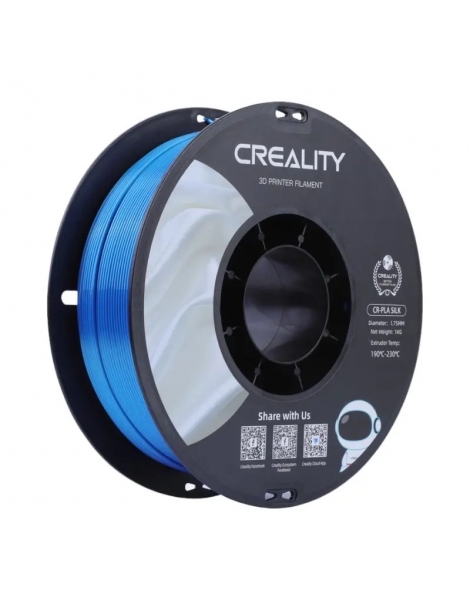 3D siūlas Creality CR-Silk PLA Mėlyna 1.75mm 1kg – CyborgShop