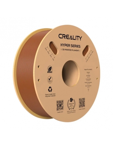 3D siūlas Creality Hyper PLA Rudas 1.75mm 1kg – CyborgShop