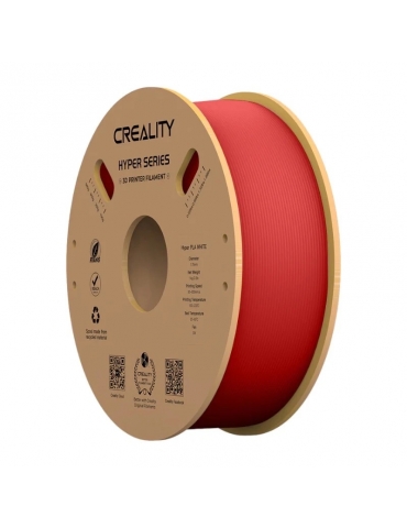 3D siūlas Creality Hyper PLA Raudonas 1.75mm 1kg – CyborgShop
