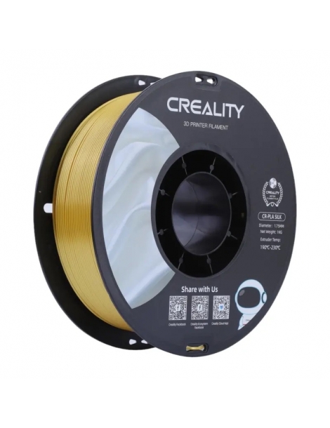 3D siūlas Creality CR-Silk PLA Aukso spalvos 1.75mm 1kg – CyborgShop