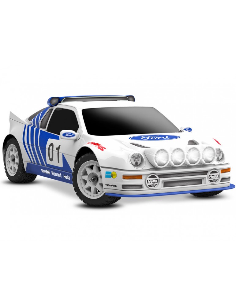 Traxxas Mini Rally VXL Ford RS200 RC modelis – CyborgShop