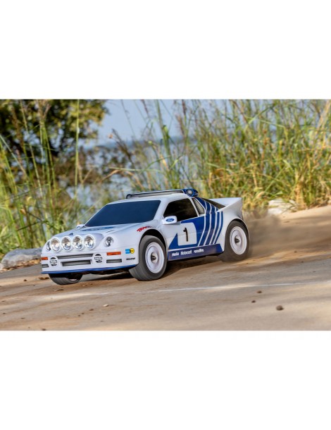 Traxxas Mini Rally VXL Ford RS200 RC modelis – CyborgShop