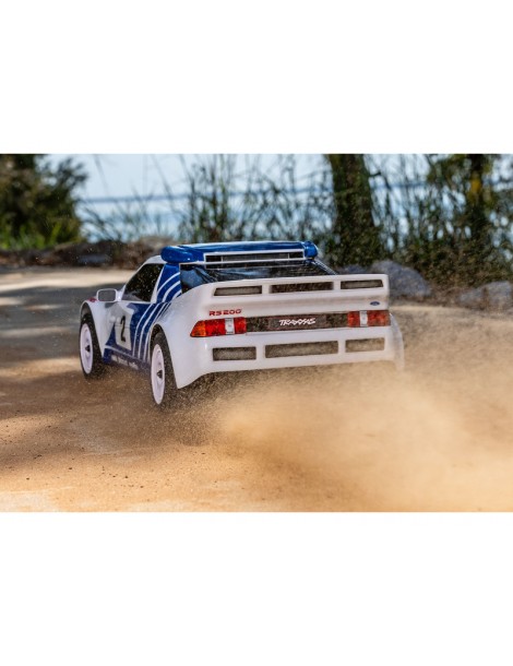 Traxxas Mini Rally VXL Ford RS200 RC modelis – CyborgShop