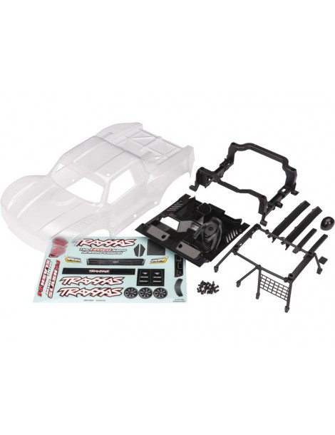 RC modelio kėbulas Mini Slash 4X4 skaidrus su clipless – CyborgShop