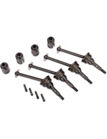 Plieninės CV pusašių traukės ir drive cups Mini Slash 4X4 – CyborgShop