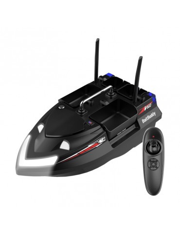 RC masalo laivas Flytec V802 su 12000mAh baterija juodas – CyborgShop