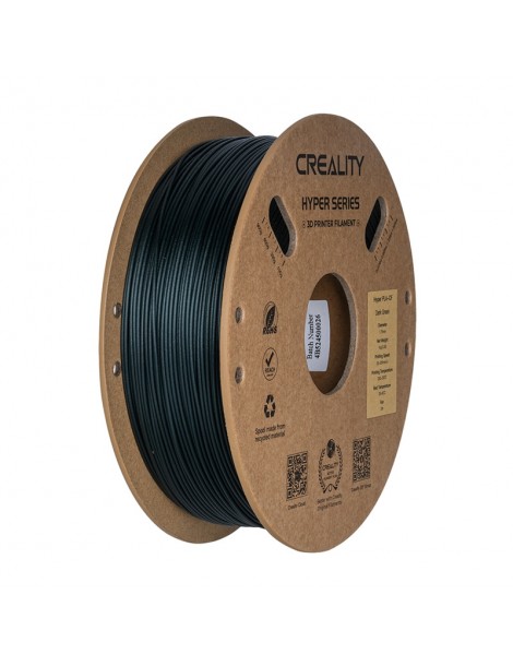 3D spausdinimo siūlas Hyper PLA-CF 1.75mm tamsiai žalias – CyborgShop