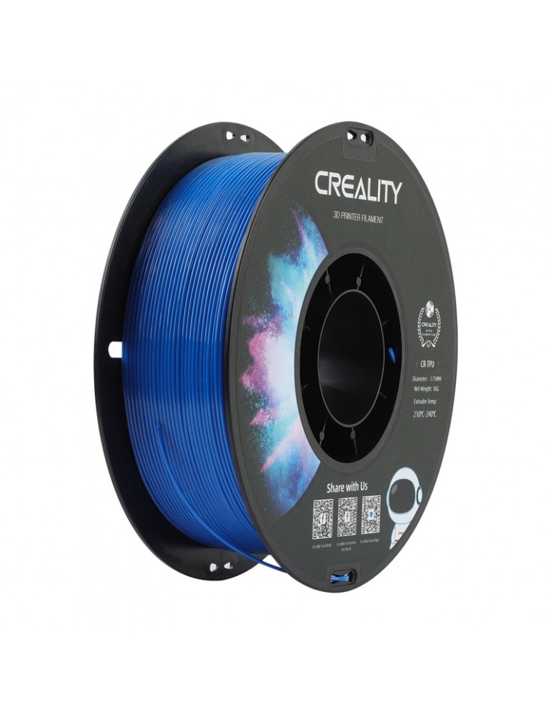 3D spausdinimo siūlas TPU 1.75mm mėlynas – CyborgShop