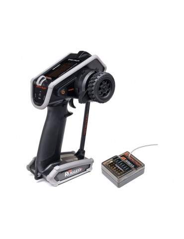 Siųstuvas Spektrum DX Rugged Plus 12CH su SR615 imtuvu – CyborgShop