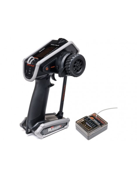Siųstuvas Spektrum DX Rugged Plus 12CH su SR615 imtuvu – CyborgShop