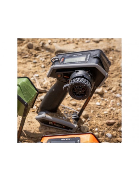 Siųstuvas Spektrum DX Rugged Plus 12CH su SR615 imtuvu – CyborgShop