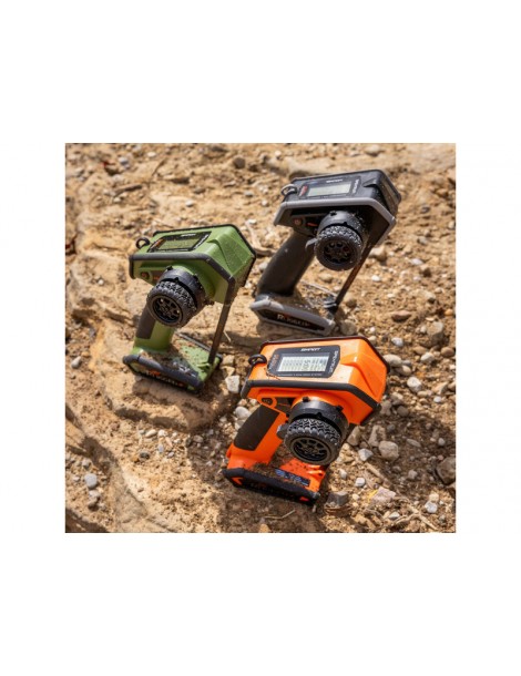 Spektrum DX Rugged Plus 12CH Orange siųstuvas – CyborgShop
