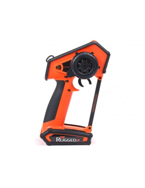 Spektrum DX Rugged Plus 12CH Orange siųstuvas – CyborgShop