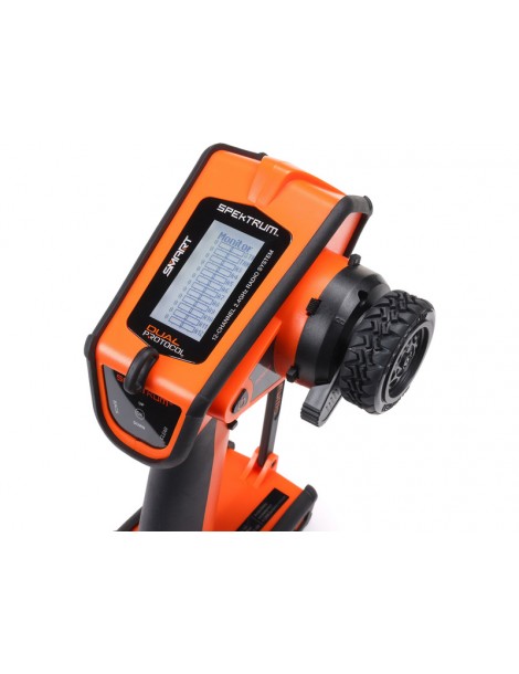 Spektrum DX Rugged Plus 12CH Orange siųstuvas – CyborgShop