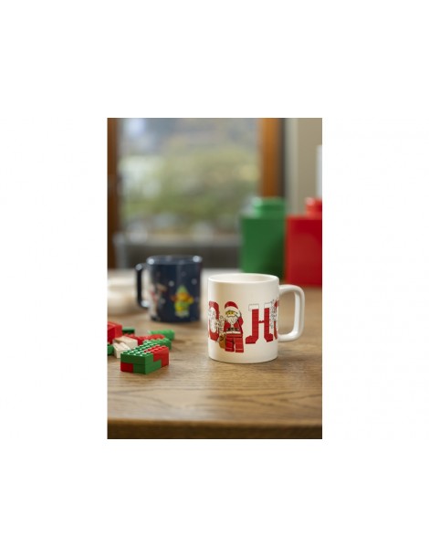 Keramikinis puodelis 300 ml Christmas Santa – LEGO – CyborgShop