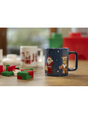 Keramikinis puodelis 300 ml Christmas Santa – LEGO – CyborgShop