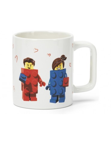 Keramikinis puodelis LEGO Love 300 ml – CyborgShop
