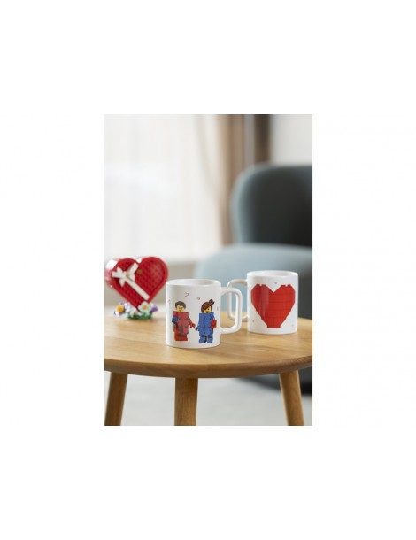 Keramikinis puodelis LEGO Love 300 ml – CyborgShop