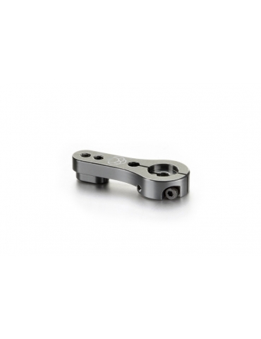 Servo svirtis aliumininė 25T 35 mm gunmetal – CyborgShop