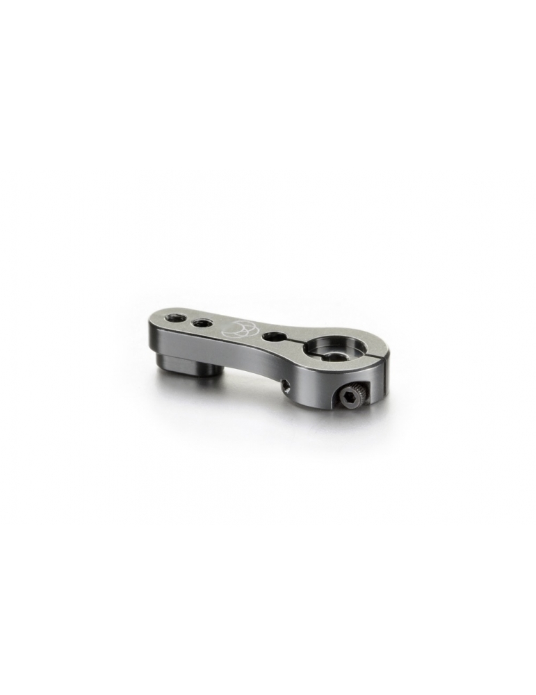 Servo svirtis aliumininė 25T 35 mm gunmetal – CyborgShop