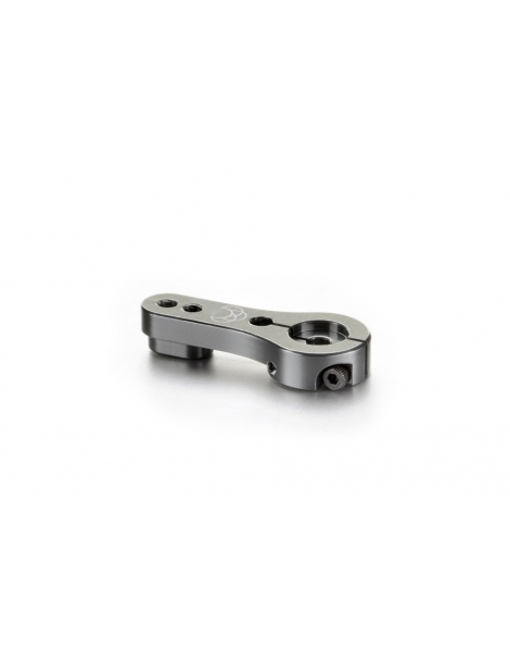 Servo svirtis aliumininė 25T 35 mm gunmetal – CyborgShop