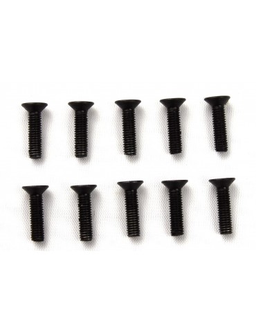 M3X12mm HEX COUNTERSUNK SCREW (10PCS)