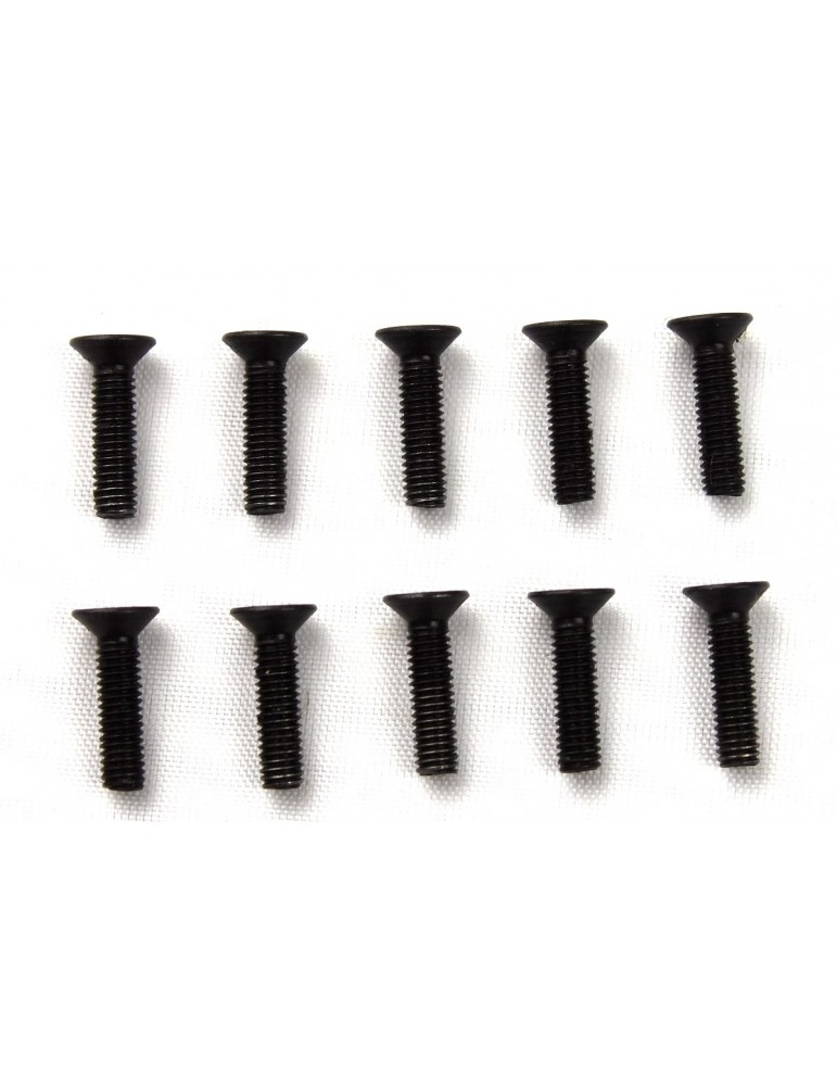 M3X12mm HEX COUNTERSUNK SCREW (10PCS)