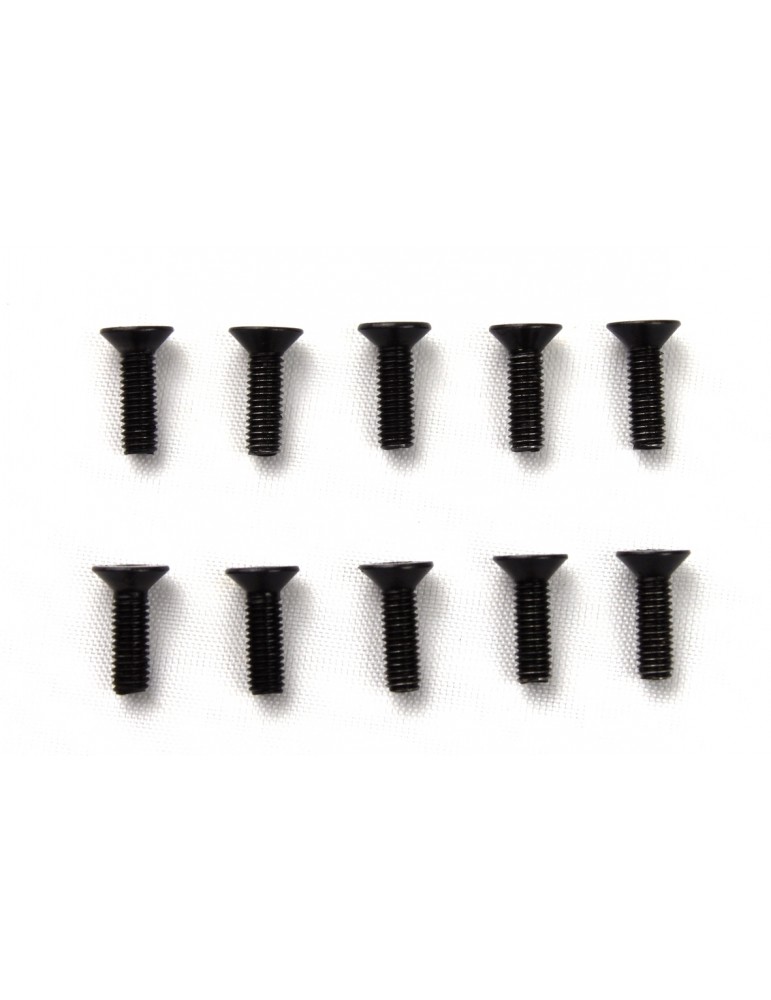 M3x10mm Hex Countersunk Screw (10pcs)