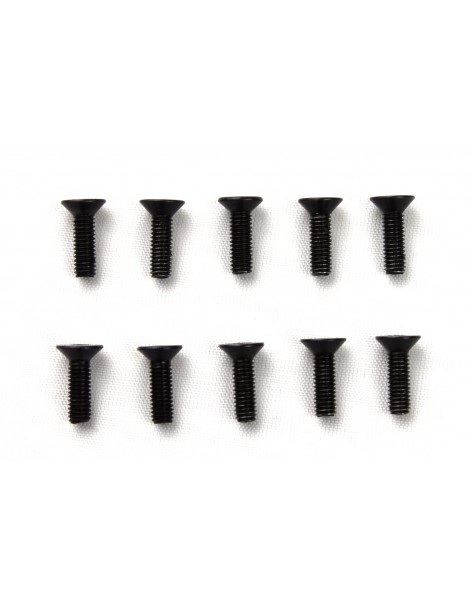 M3x10mm Hex Countersunk Screw (10pcs)